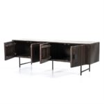 Eleonora TV meubel Remi 4-drs. - bruin