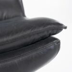 Eleonora Fauteuil Sven - zwart boho leder