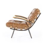 Eleonora Fauteuil Bastiaan - cognac java leder