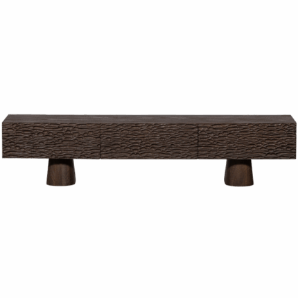 BePureHome CRUMBLE CARVED TV MEUBEL MANGO WALNOOT