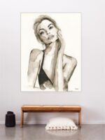 Urban Cotton A Woman's Face Large - Anick de Rouw