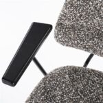 Eleonora Stoel Jon met arml - taupe Maywood