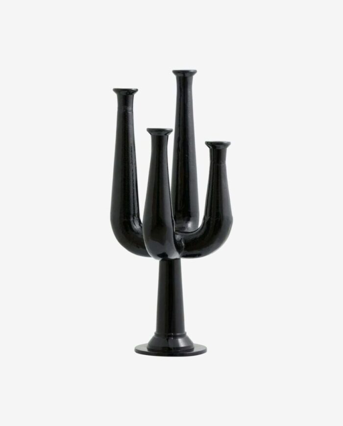 Nordal A/S ULOUP kaarsenhouder 4-armig aluminium - zwart