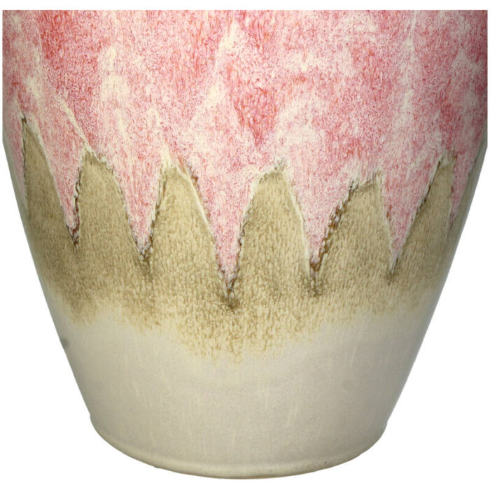Vaas Gina Roze 23x50cm - Afbeelding 4