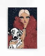 Urban Cotton Dotted Doggy Large - By Elenore