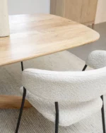 Eettafel Nikki Naturel - 3 maten - Afbeelding 4