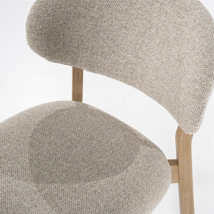 Eleonora Stoel Mikky naturel - taupe Moon