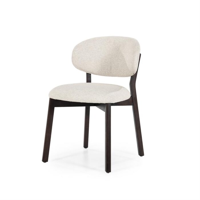 Eetkamerstoel Mikky bruin - beige