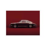 Urban Cotton Vintage Porsche Red