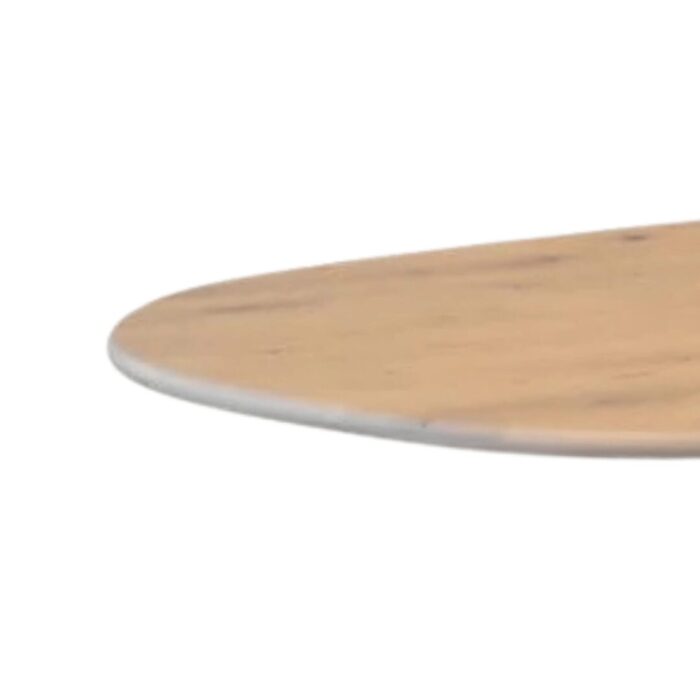 Eettafel Vina Blad 4cm Bolle rand