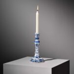 Kandelaar Delftware - Afbeelding 2