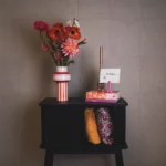 Vaas Jackie Oranje/Roze - Afbeelding 2