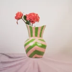 Vaas Stelly Roze/Groen - Afbeelding 2