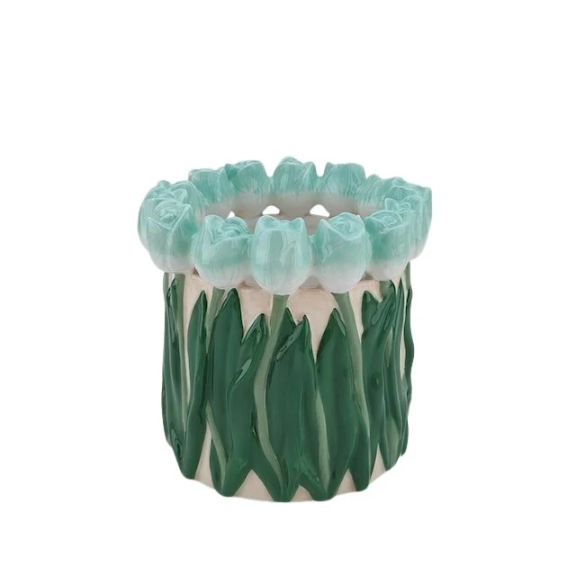 Vaas Tulp Groen Vaas Tulp Groen