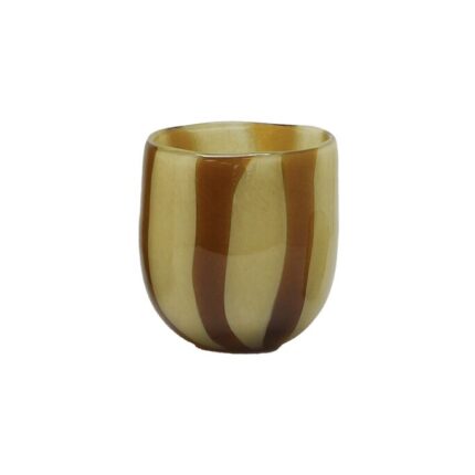 Vaas / Windlicht Cameron Amber 13x14,5cm