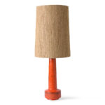 Lampenkap Cone Silk Brown Ø32cm - Afbeelding 4