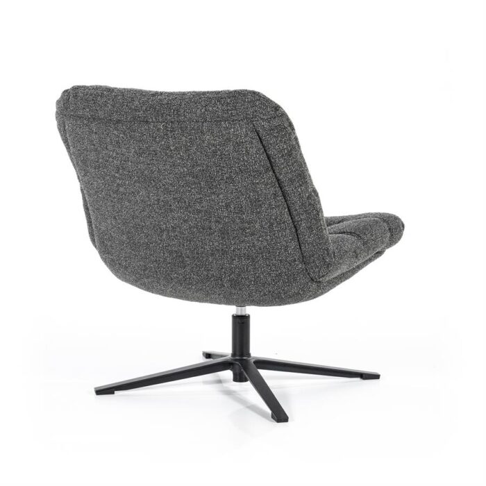 Eleonora Fauteuil Danica - antraciet Baquer