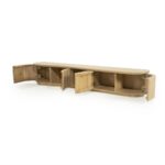 Eleonora TV meubel Josh 240 cm - naturel