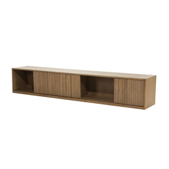 Eleonora TV meubel Milo 240 cm - bruin
