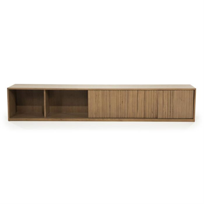 Eleonora TV meubel Milo 240 cm - bruin