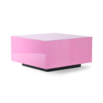 Salontafel Mirror Block Pink 60x60 cm - Afbeelding 4