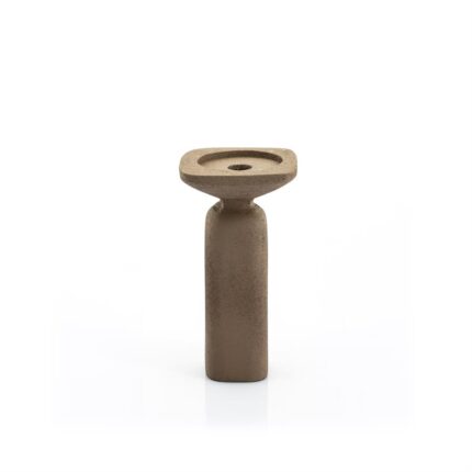 By-Boo Candle holder Squand medium - brown
