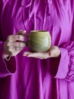 Koffiemok Paula Green 9x8cm - Afbeelding 2