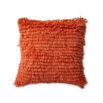 Fluffy cushion sienna