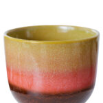 Bloempot Retro Lime Green - Afbeelding 2