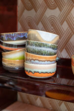 Dessert bowl 70s ceramics - per stuk - Afbeelding 12