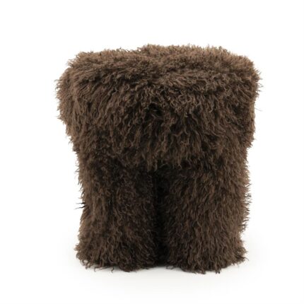 By-Boo Stool Doodly - dark brown
