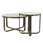 By-Boo Side table Groovy - brown