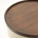 By-Boo Side table Tondo - taupe