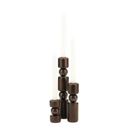 By-Boo Candle holder Belloa - brown