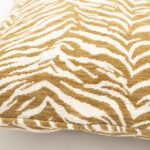 By-Boo Pillow Tigra 45x45 cm - mustard
