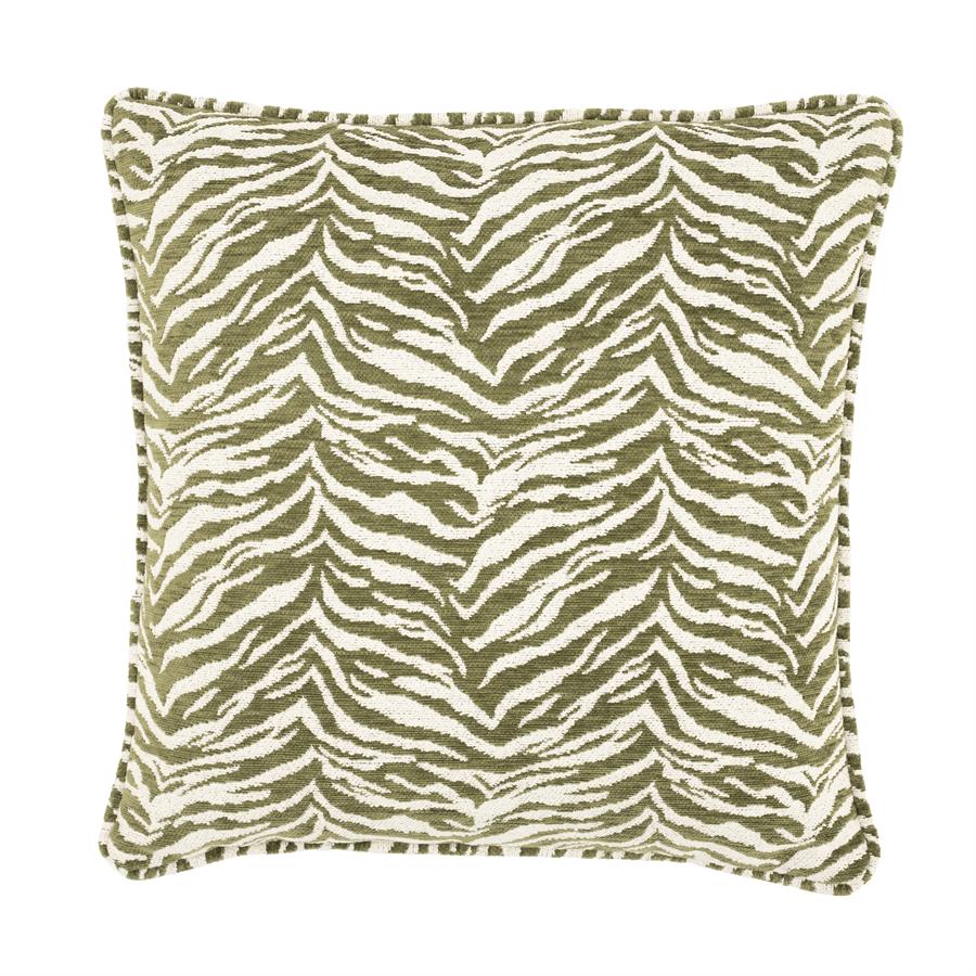 By-Boo Pillow Tigra 45x45 cm - green By-Boo Pillow Tigra 45x45 cm - green