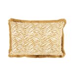 By-Boo Pillow Tigra 40x60 cm - mustard