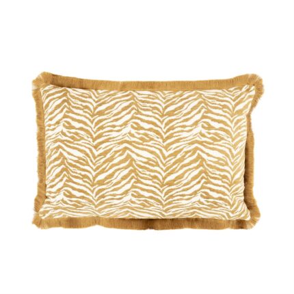 By-Boo Pillow Tigra 40x60 cm - mustard