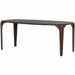 FIORE EETTAFEL MANGO HOUT DONKERBRUIN 190x95 CM
