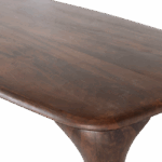 FIORE EETTAFEL MANGO HOUT DONKERBRUIN 190x95 CM