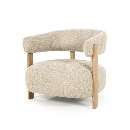 Eleonora Fauteuil Lola - taupe Hush