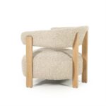 Eleonora Fauteuil Lola - taupe Hush