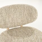 Eleonora Fauteuil Reza naturel - beige Bay