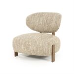 Eleonora Fauteuil Reza bruin - beige Bay
