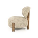 Eleonora Fauteuil Reza bruin - beige Bay