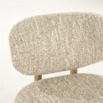 Eleonora Fauteuil Reza bruin - beige Bay