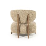 Eleonora Fauteuil Reza bruin - taupe Bay