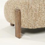 Eleonora Fauteuil Reza bruin - taupe Bay