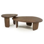 Eleonora Salontafel Maud small - lichtbruin