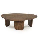 Eleonora Salontafel Maud large - lichtbruin
